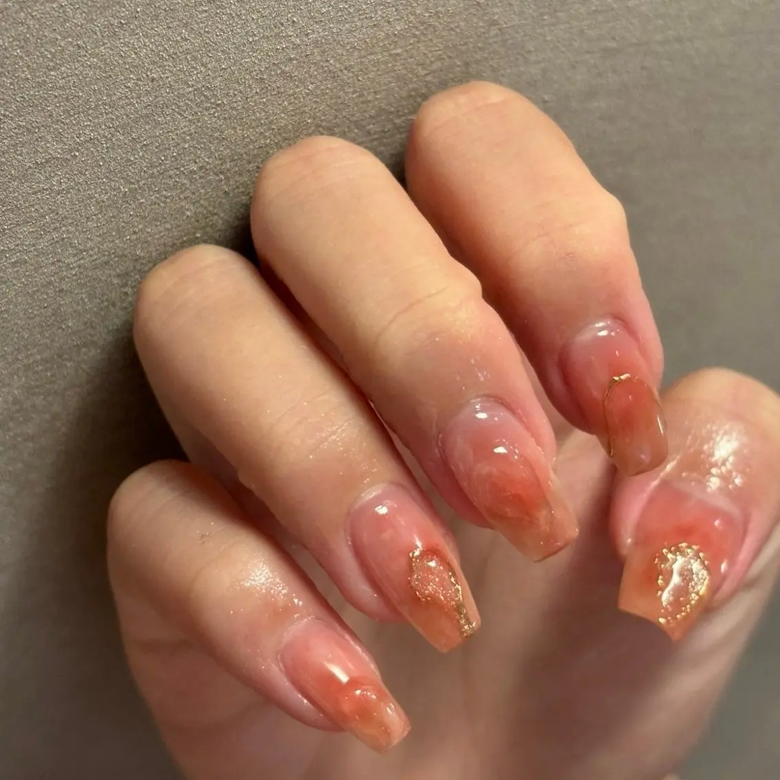 ネイル ニュアンスネイル Cachette aoiのネイルデザイン