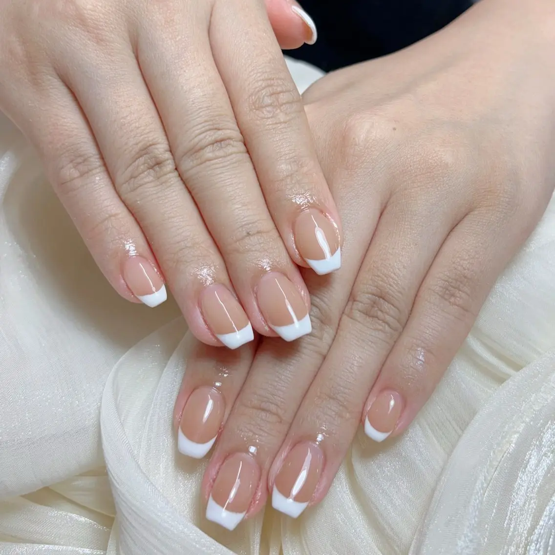 ネイル ハンドネイル 🎀kira 長さだし💗モチ最高のネイルデザイン