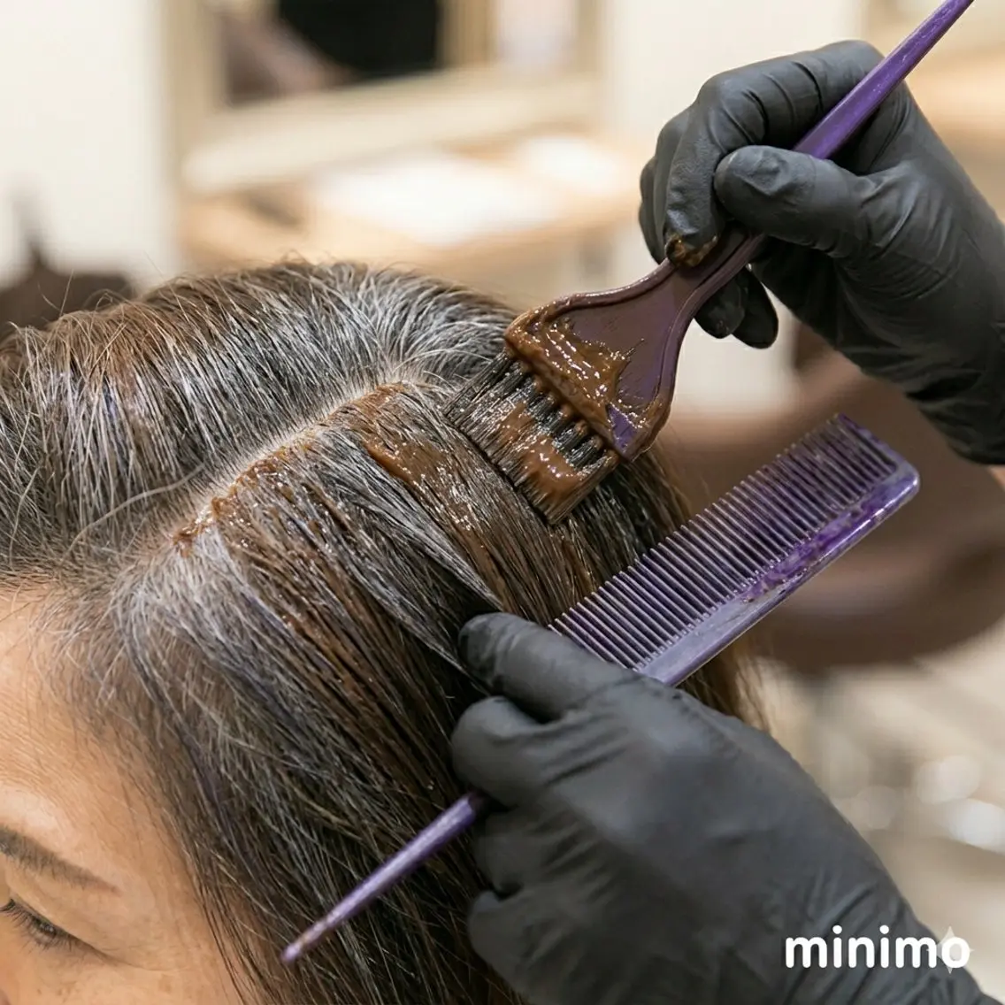 ✨✨【地肌敏感な方・ダメージの気になる方】ヘアマニキュア+カット+トリートメント✨✨の写真