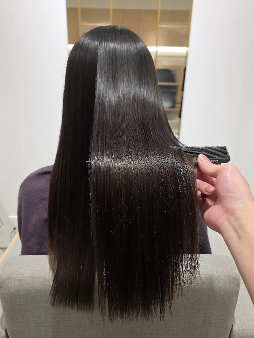 ロング 縮毛矯正 トリートメント ✂髪質改善ストレート NO.1 深澤 颯斗のヘアスタイル