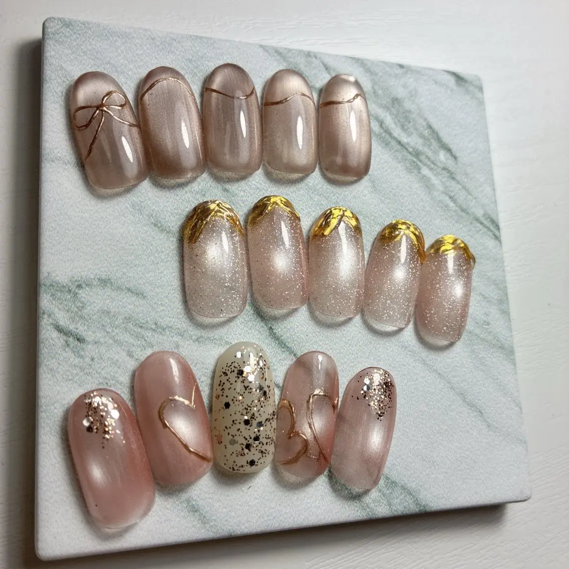 ネイル フットネイル 氷ネイル・うるうるネイル マグネットネイル メンズネイル ニュアンスネイル ハンドネイル nail salon anoneのネイルデザイン