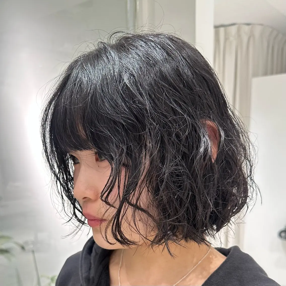 ショート パーマ 顔まわりカット/縮毛 /赤み消し/じょうのヘアスタイル