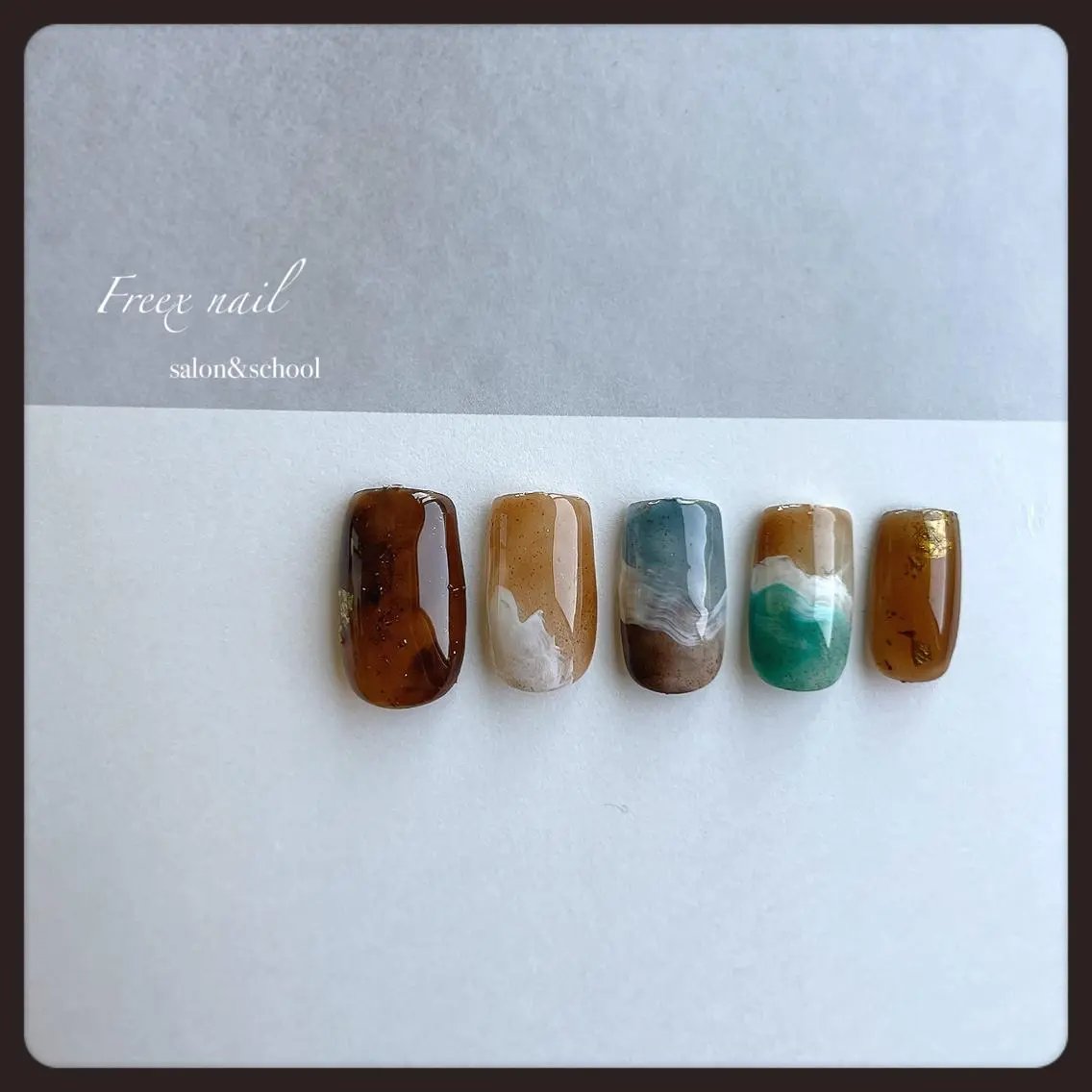 ネイル ニュアンスネイル ハンドネイル ハンドケア freex nail /ニュアンス/個性派のネイルデザイン