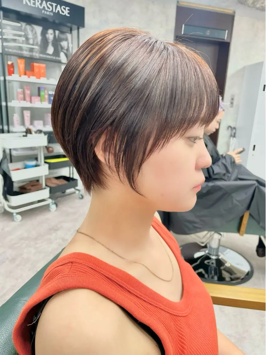 ショート カット ヘアカラー トリートメント ヘアセット limit陽平 ショート/ボブのヘアスタイル