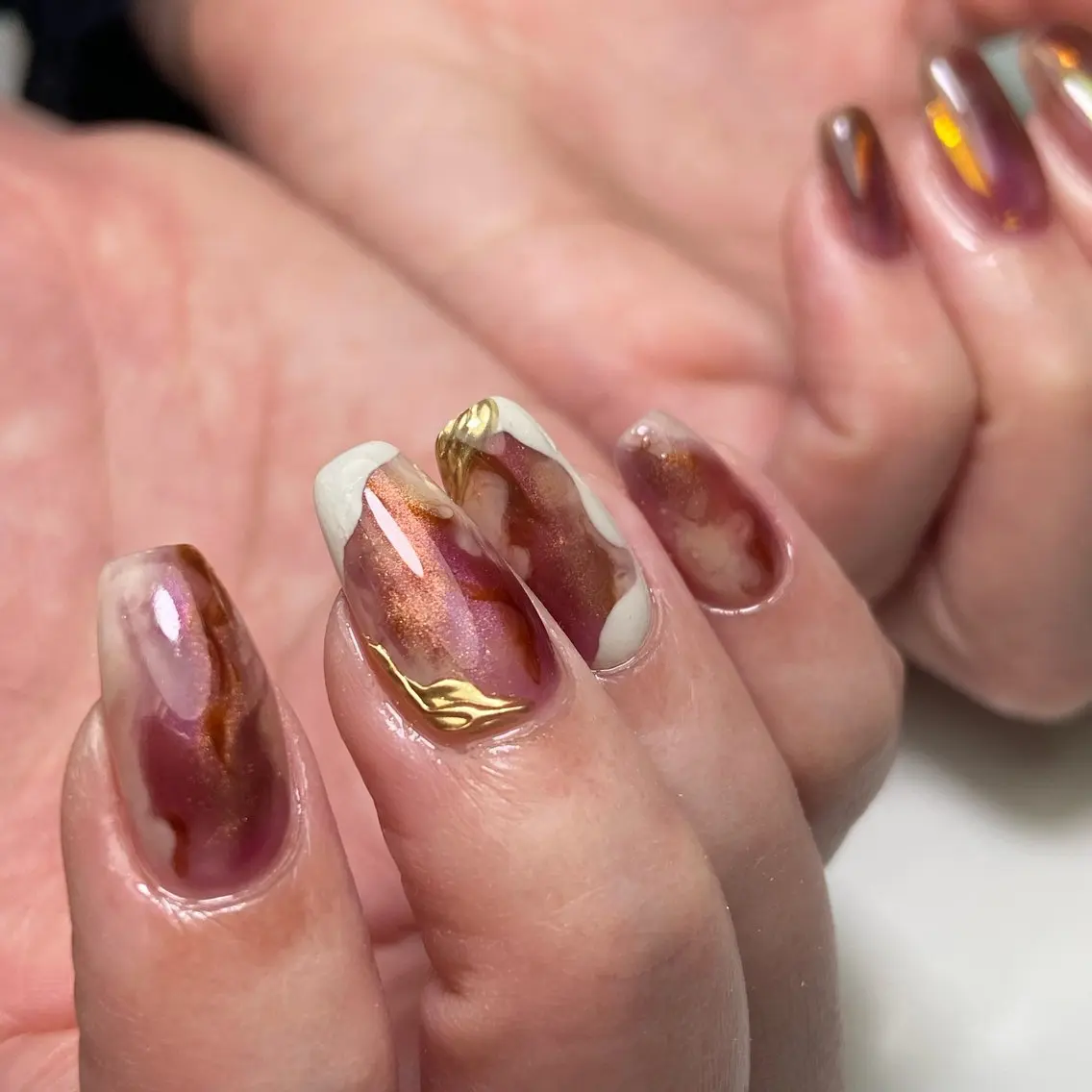 ネイル ハンドネイル nail salon Lumièreのネイルデザイン