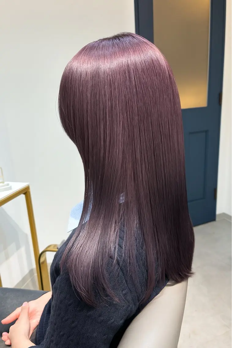 ミディアム ボブレイヤー ミディアムパーマ ボブ ハイライト 髪質改善 カット ヘアカラー トリートメント 髪質改善/縮毛矯正/ 美髪/個室/ハラのヘアスタイル
