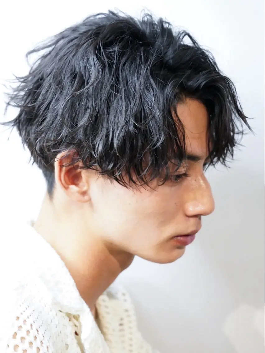 パーマ レディースショート 無料カットばっしーのヘアスタイル