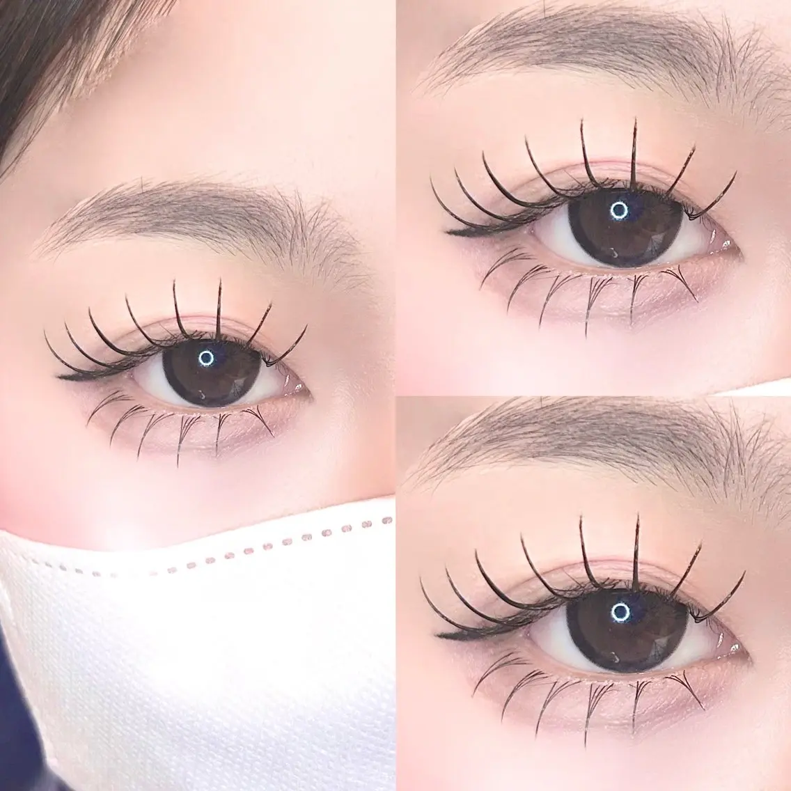 マツエク・マツパ 🤍sakura / 束感まつ毛🤍のマツエク・マツパデザイン