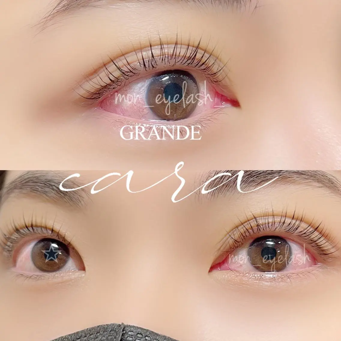 マツエク・マツパ アイブロウ パリジェンヌラッシュリフト マツパ GRANDEcara 栄 Miki🍀のマツエク・マツパデザイン