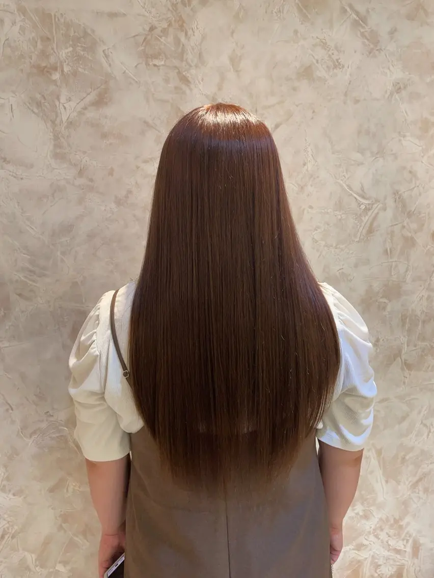 ロング カラー 肩上の長さお任せ☆ マンツーマン*小泉*のヘアスタイル