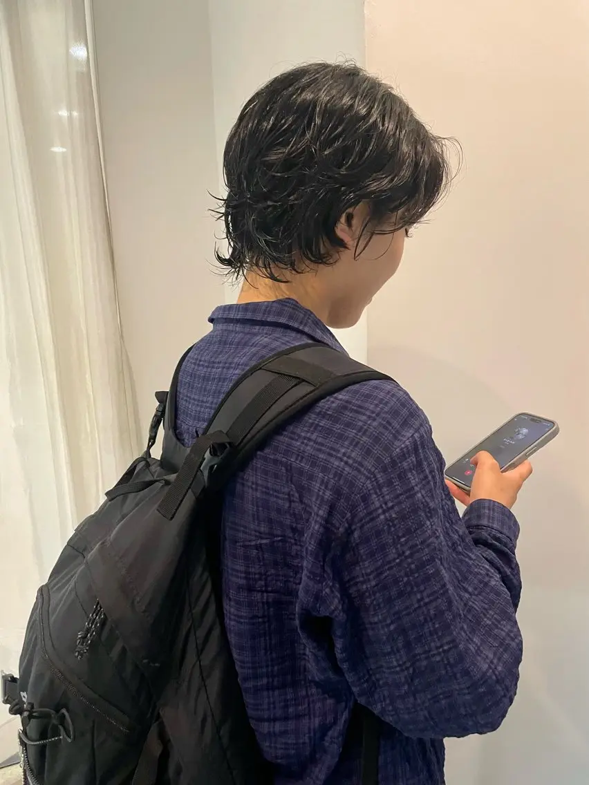 ショート カット パーマ トリートメント 熊崎 葵のヘアスタイル