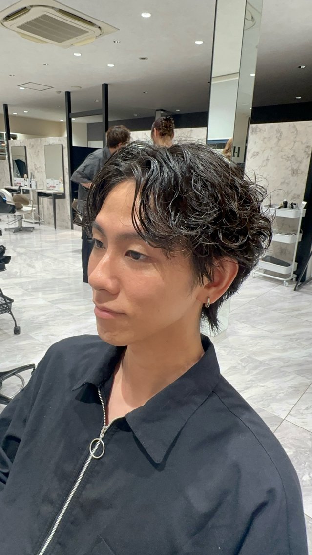 パーマ メンズ メンズカット&パーマ 金田恭平のヘアスタイル