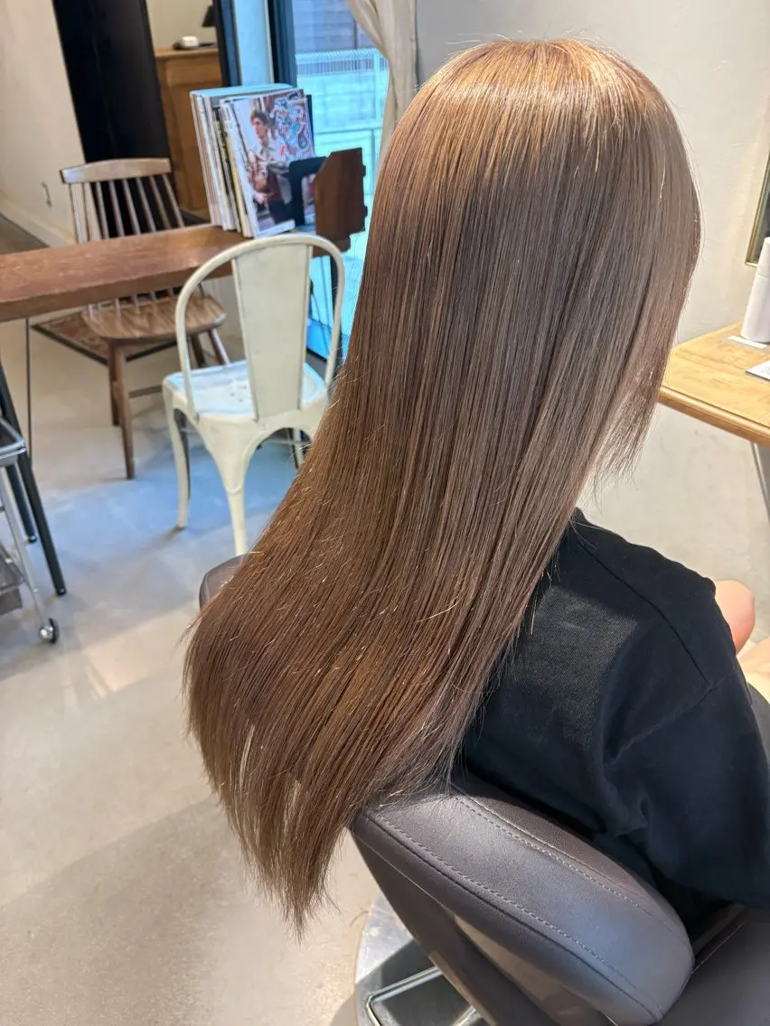 ロング カラー 透明感カラー ゆーき/髪質改善 .カラーモデル🫧のヘアスタイル