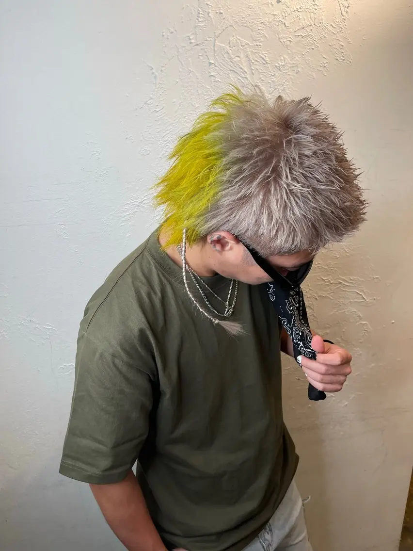 カラー 狩野 孝太郎のヘアスタイル