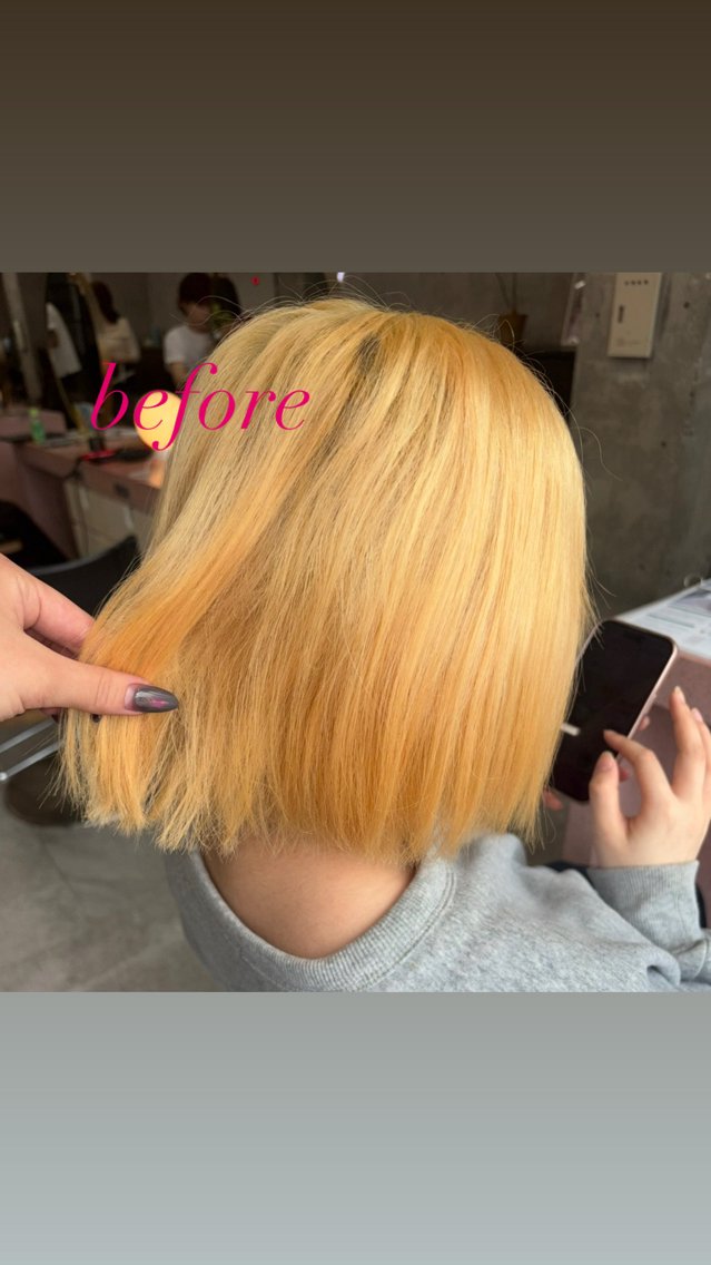 ショート カット ヘアカラー トリートメント Cocona🦤 ハイトーン/レイヤーのヘアスタイル