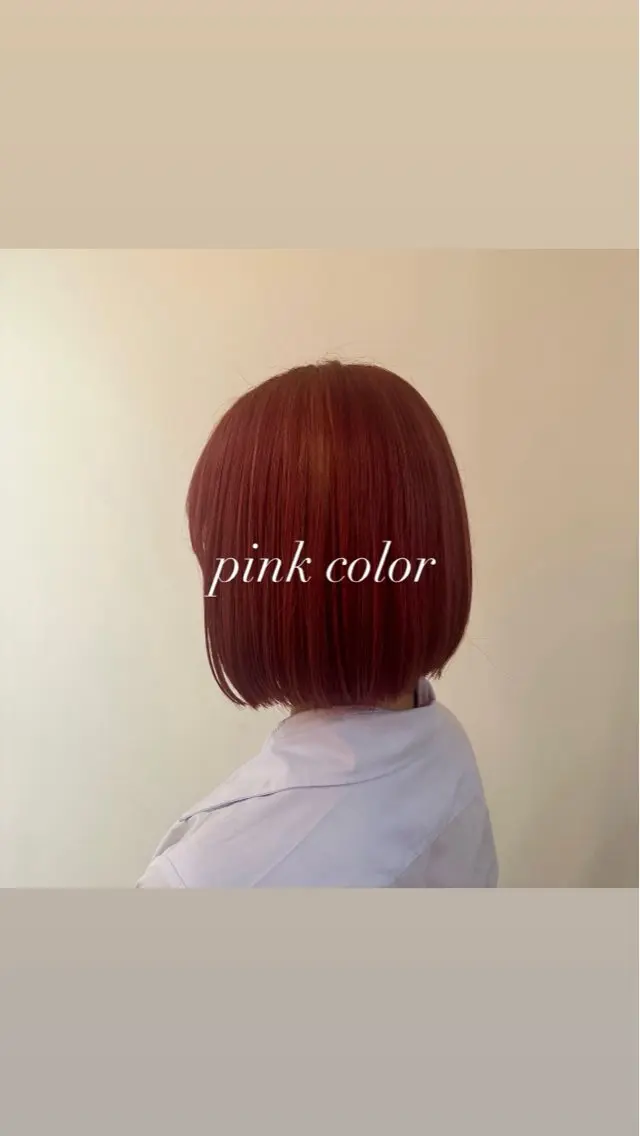ショート カラー ヘアアレンジ みなみ/韓国ボブ/ 韓国レイヤーのヘアスタイル