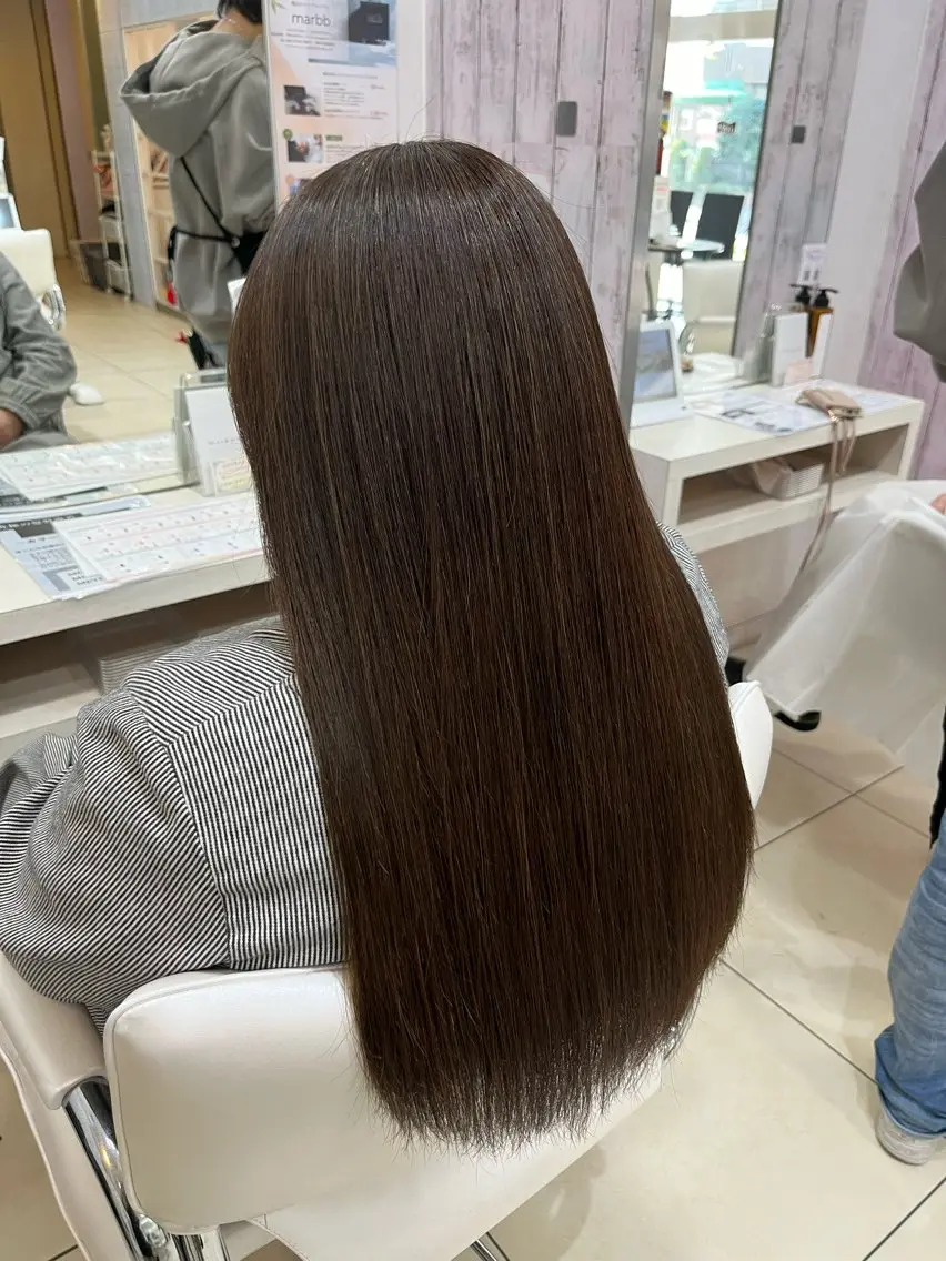 ロング カラー ヘアカラー 🤎ベージュカラー/ 髪質改善/山岸🤎のヘアスタイル