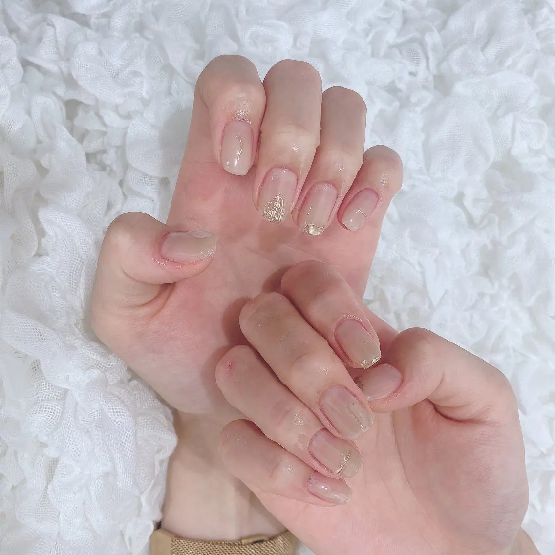ネイル ミラーネイル ハンドネイル SOL NAILのネイルデザイン