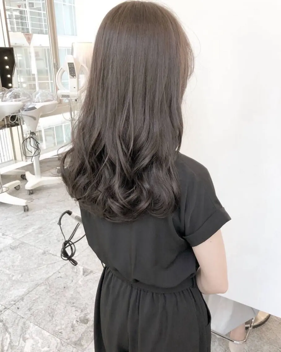 パーマ 🌟透明感カラー× 小顔カット いっせいのヘアスタイル