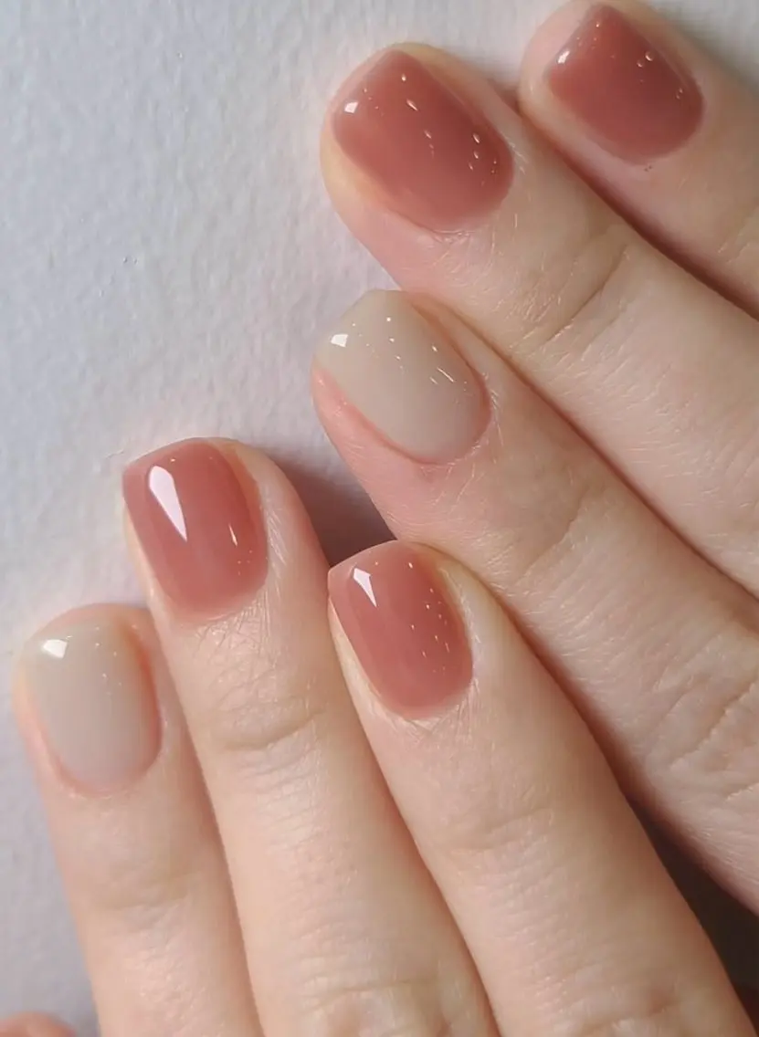 ネイル シンプルネイル みずの あおいのネイルデザイン