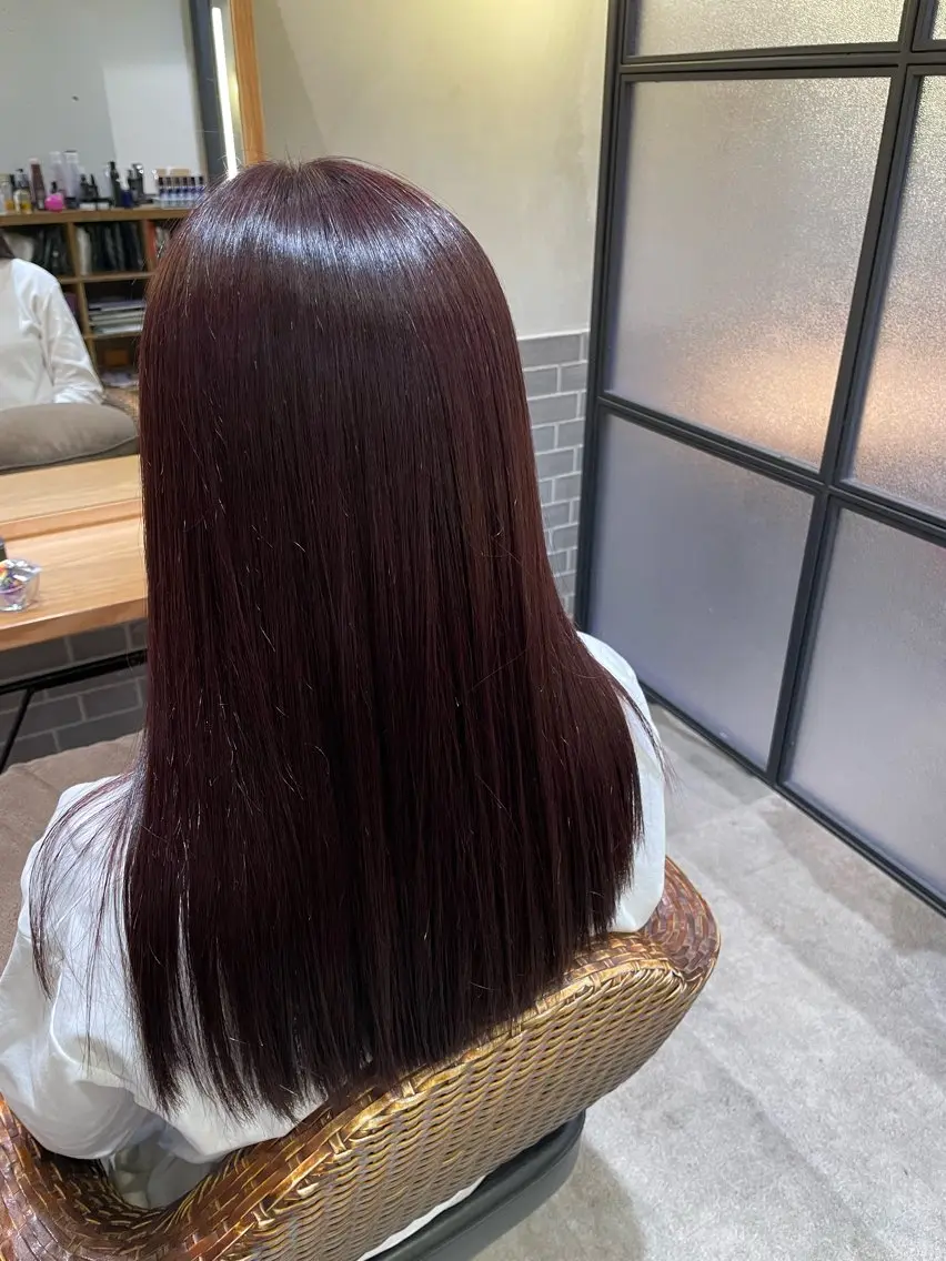 ロング 透明感カラー/ カット🎀あつこ🎀のヘアスタイル