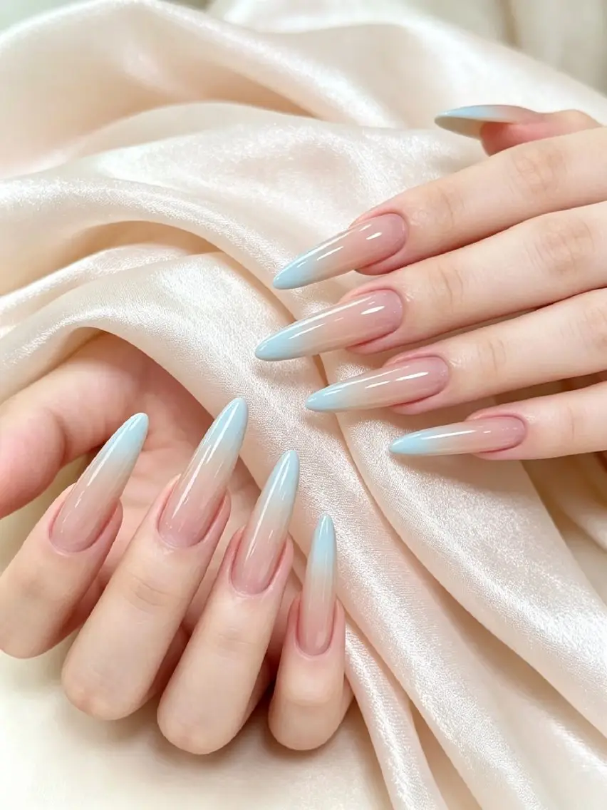 【Hand】長さだし10本＋カラーグラデーションorチークネイルの写真