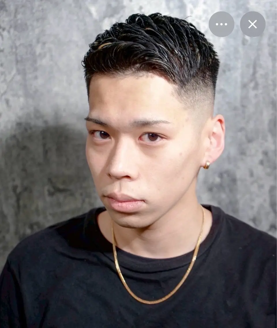 カット　スキンフェード　シャンプーの写真