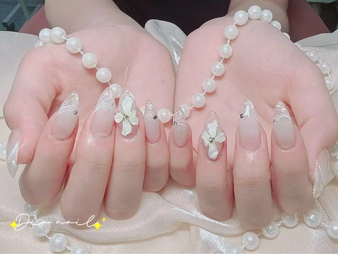 ネイル フットネイル 韓国ネイル レース マグネットネイル ニュアンスネイル ハンドネイル Dia nail サロンのネイルデザイン