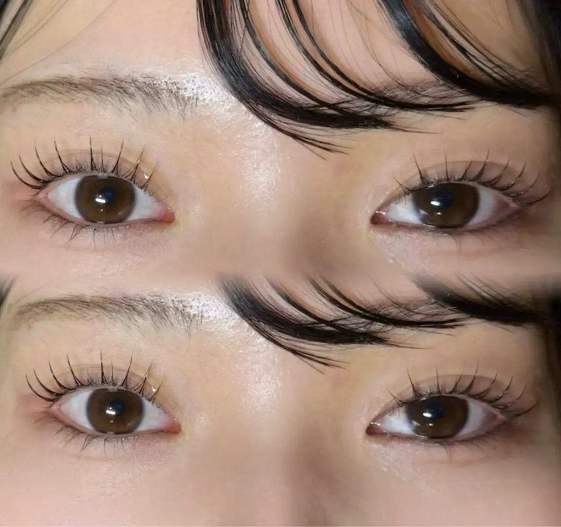 マツエク・マツパ 一重×まつ毛パーマ Claire eyelash松本のマツエク・マツパデザイン