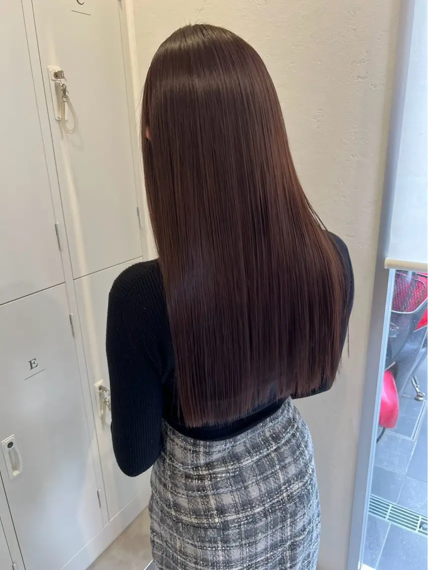 ロング tre.甲子園口店/ レイヤーカットのヘアスタイル