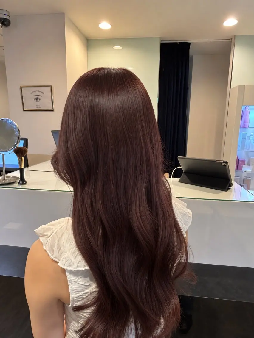 カラー ブラウンカラー ピンクカラー ヘアカラー Riina🎀 カラーモデル募集中のヘアスタイル