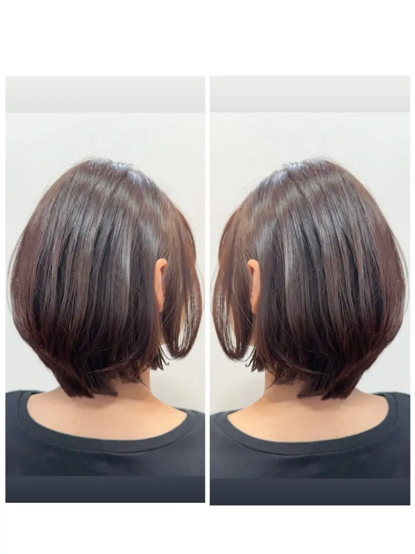 ショート カラー 艶カラー🕊️ ✴︎Yukari✴︎のヘアスタイル