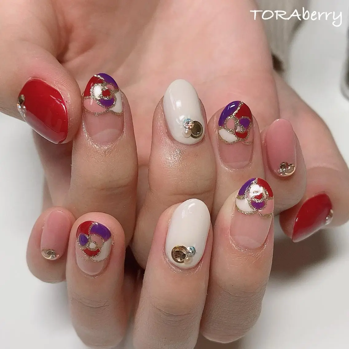 ネイル ハンドネイル ネイリスト なつみのネイルデザイン
