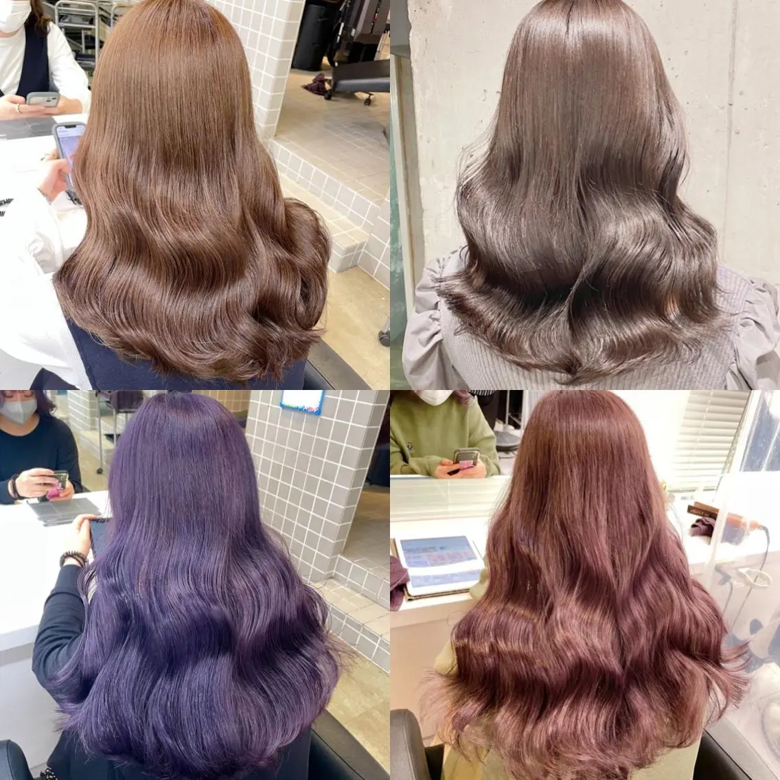 ミディアム カラー *モデル募集🤍横浜 透明感カラー🫧のヘアスタイル