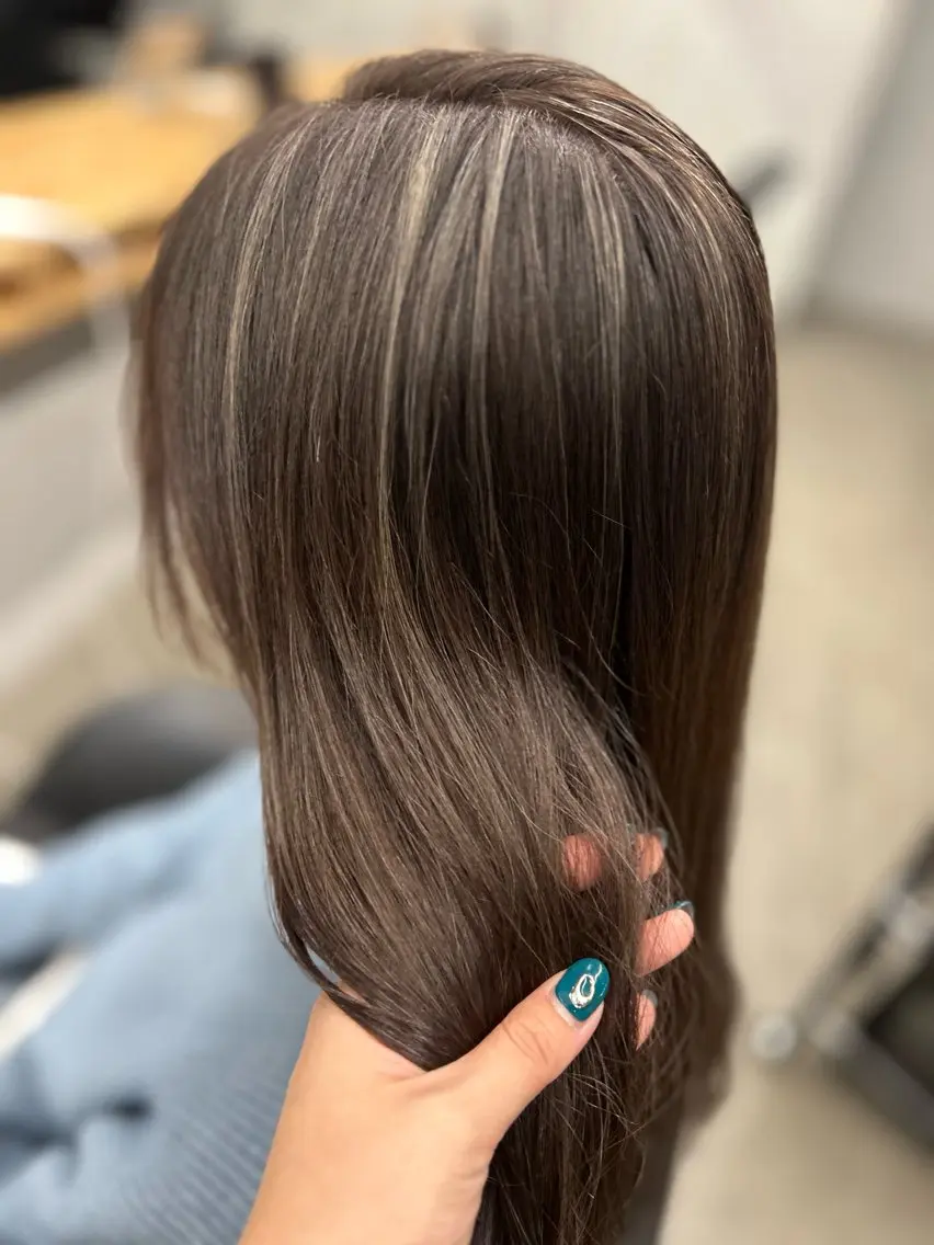 ロング カラー N/デザインカラー 🌿ナギのヘアスタイル