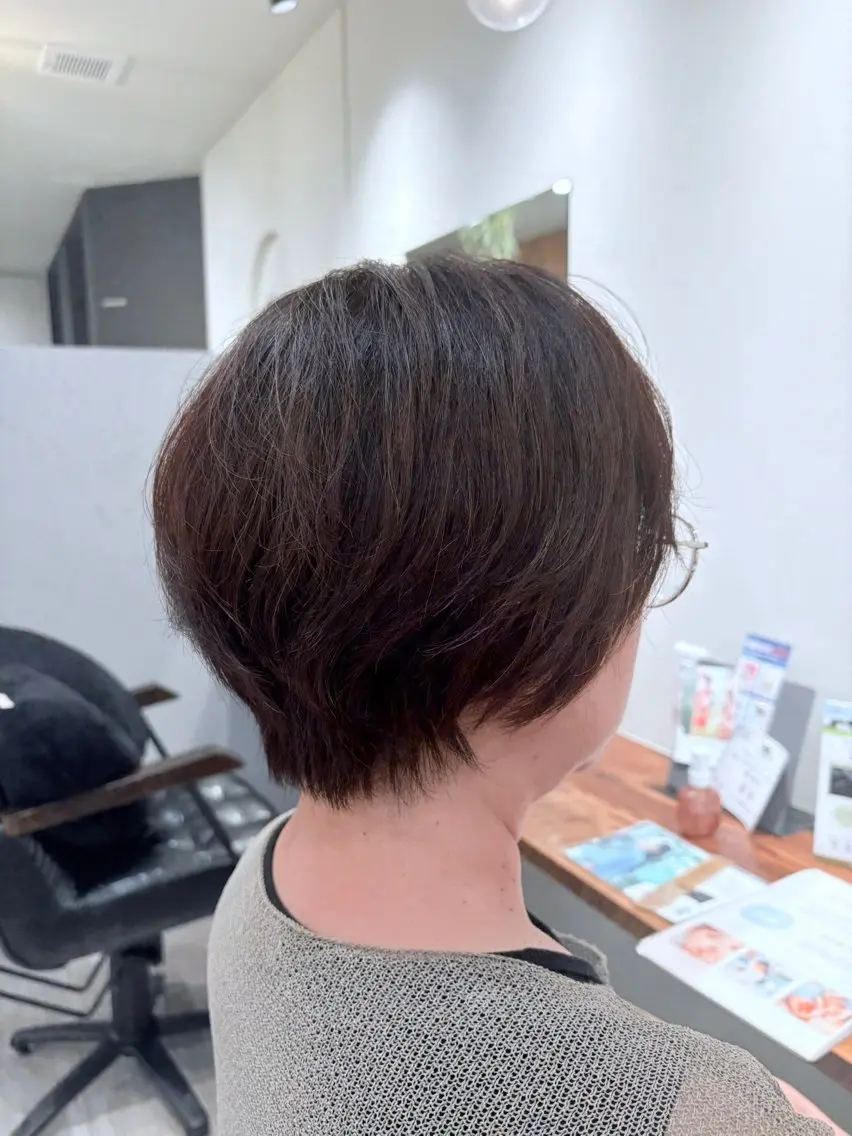 ショート あらい ゆうじろうのヘアスタイル