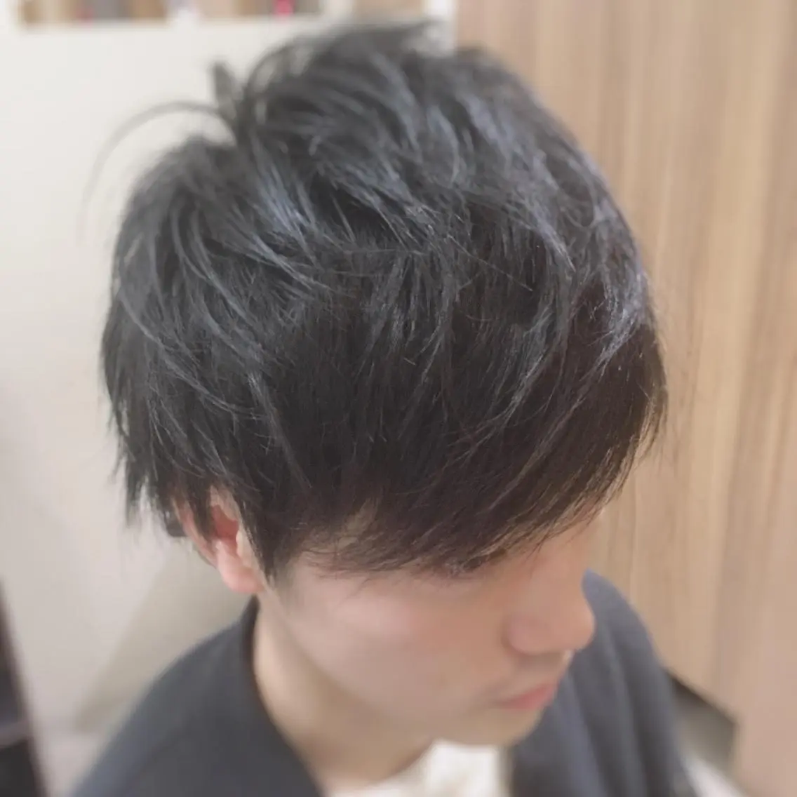メンズカット（シャンプーなし）接触時間を減らします！の写真
