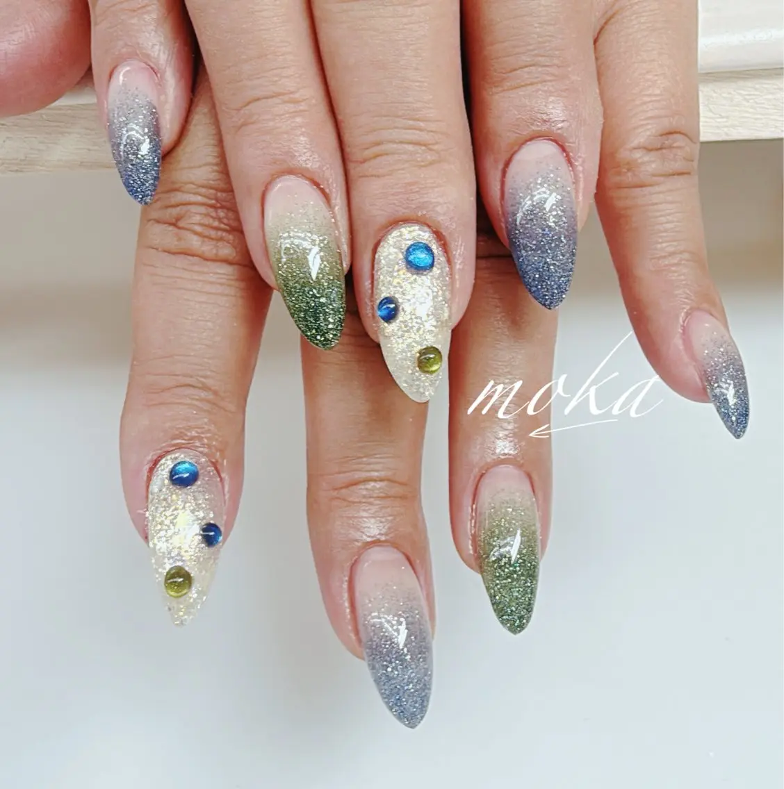 ネイル 胡蝶蘭レディースサロ ンNailMOKAのネイルデザイン