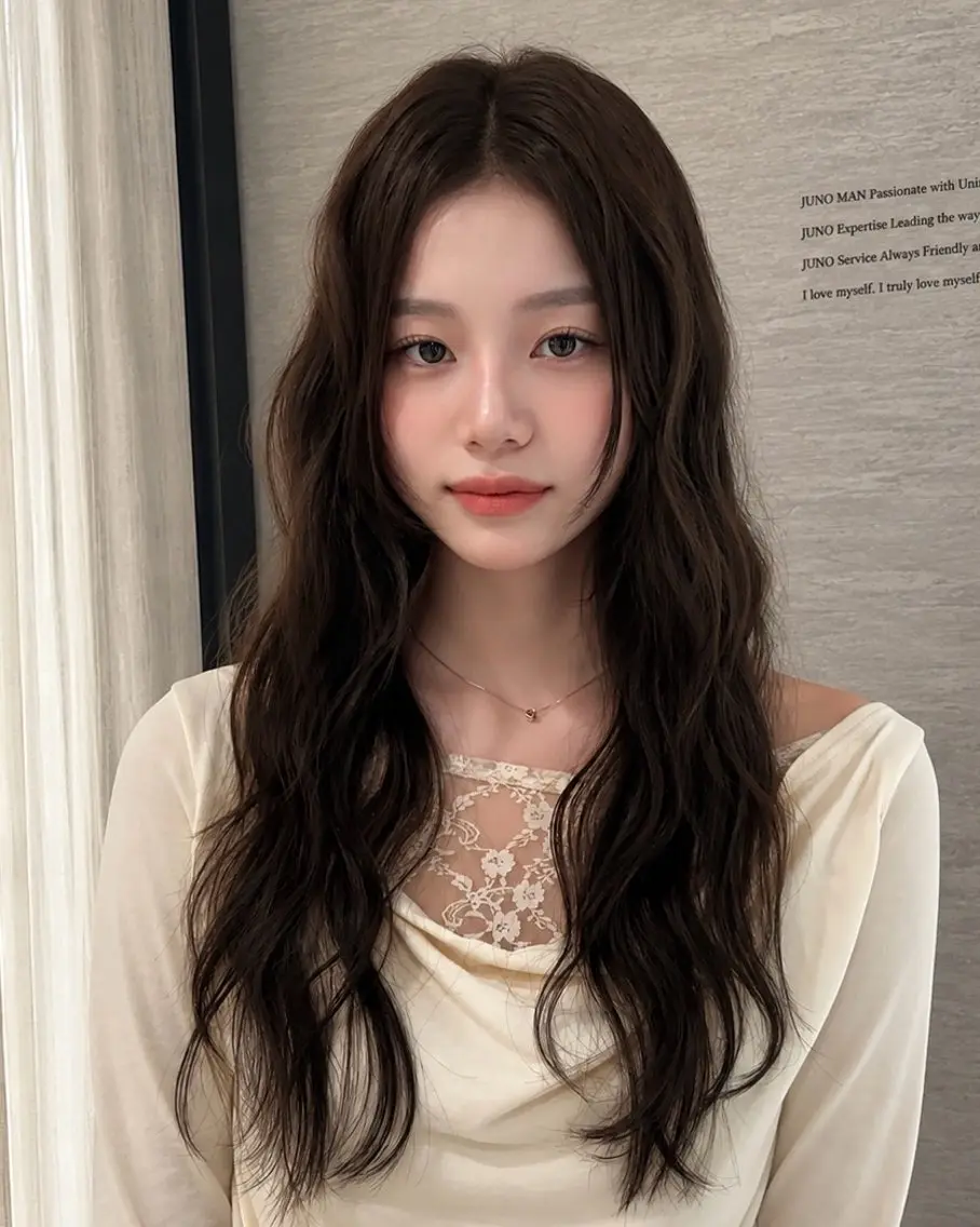 パーマ 本場韓国ヘア特化 아이비/Aibiのヘアスタイル