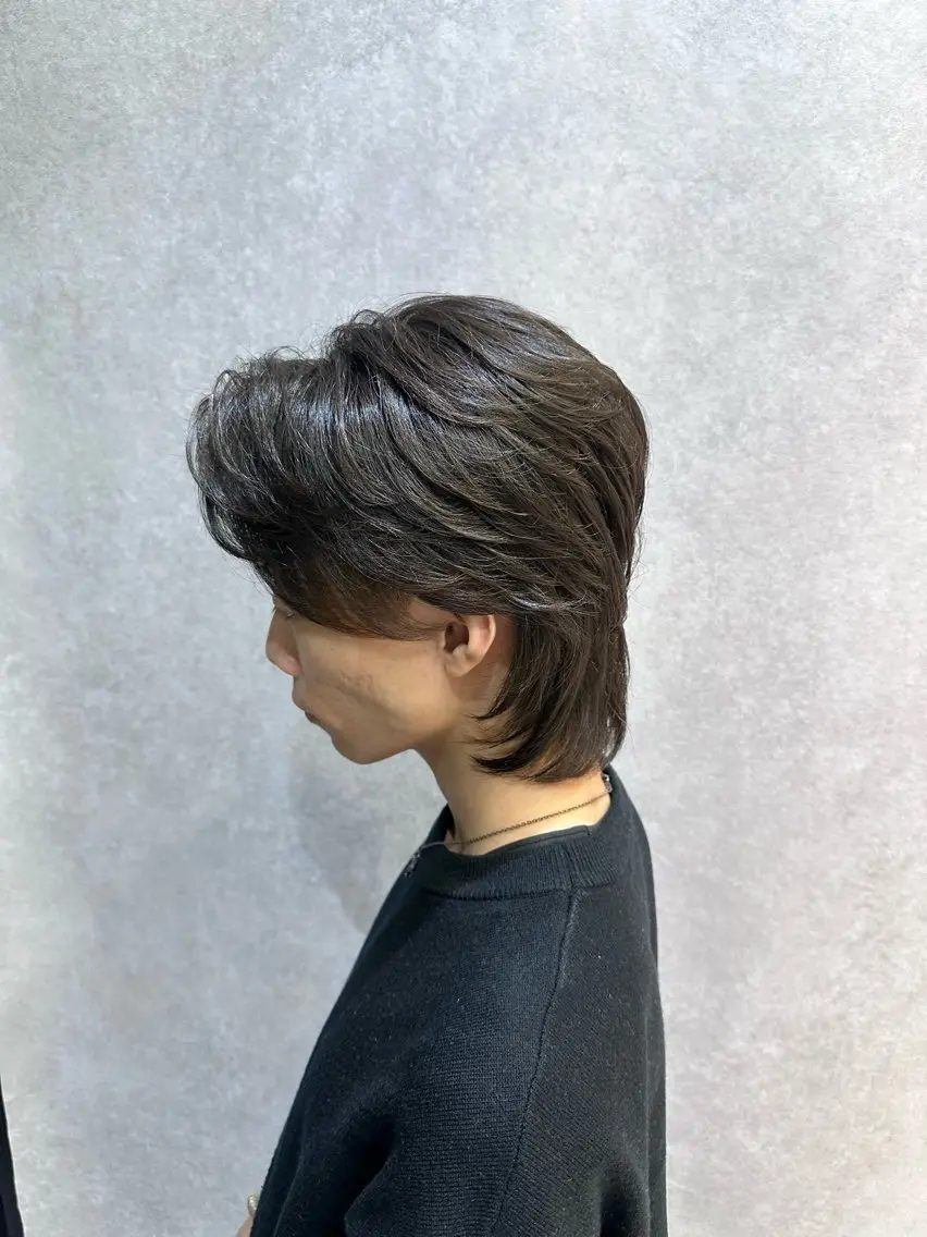 メンズ 【𝐀𝐬𝐡大森】 石崎竜祐のヘアスタイル