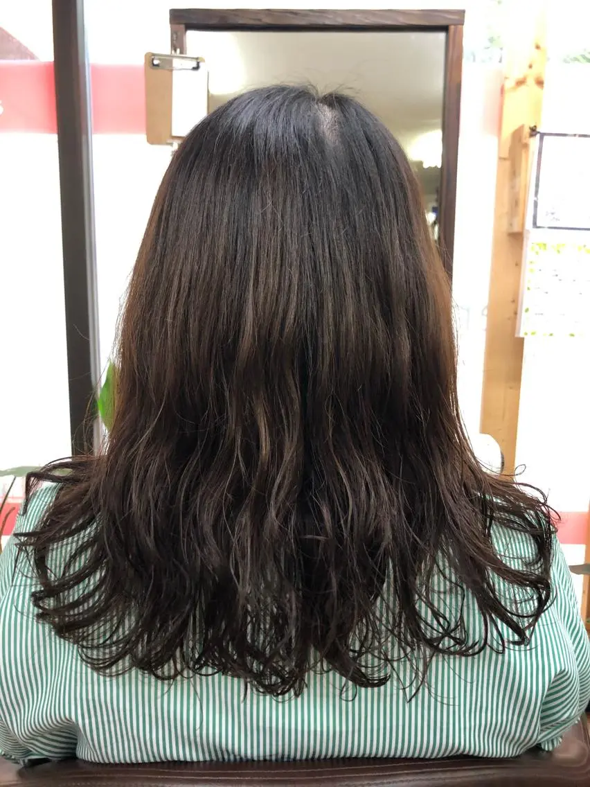 カット+デジタルパーマ🌈3ステップトリートメント付✨の写真