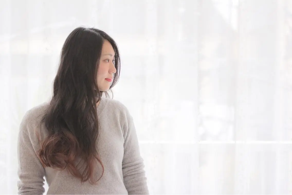 セミロング ロング カラー パーマ yoshi ☆のヘアスタイル