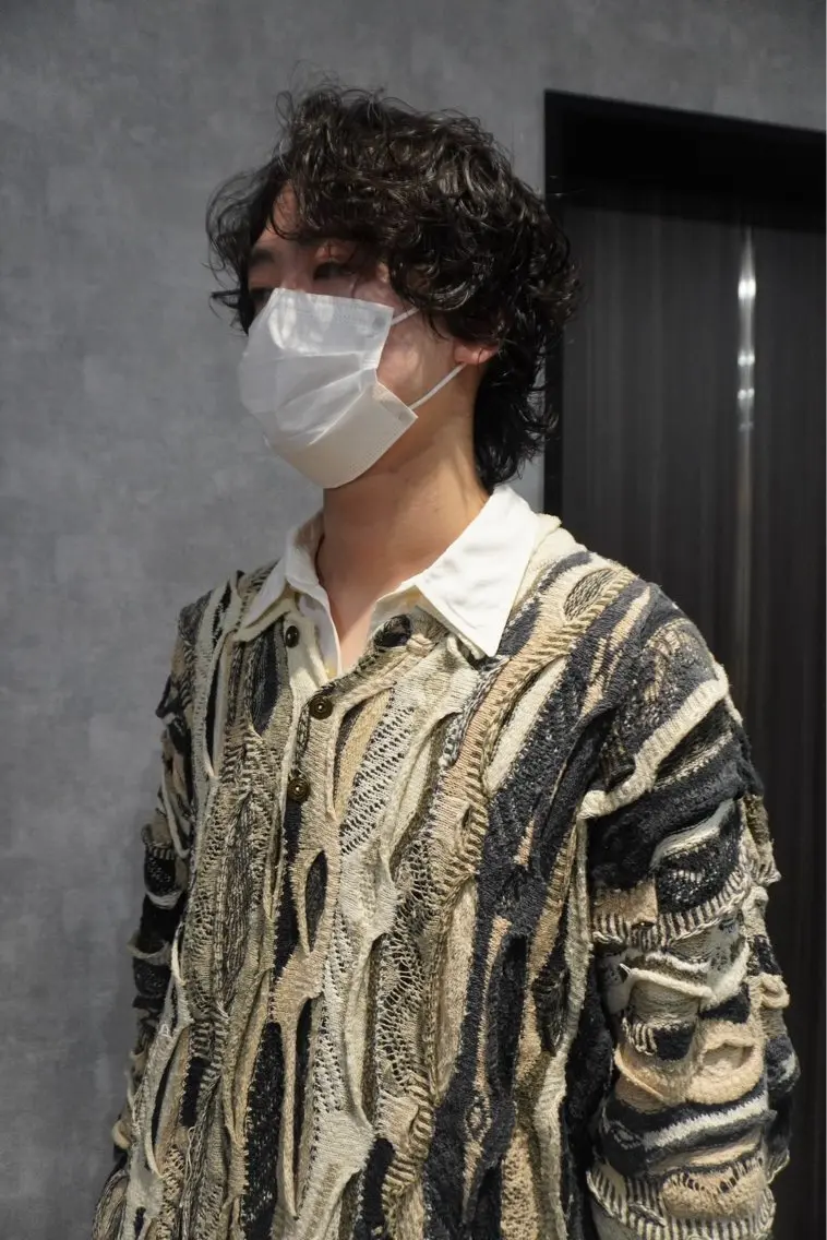 ショート パーマ メンズ KENSHIN メンズパーマのヘアスタイル
