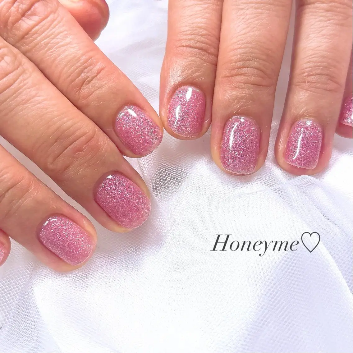 ネイル ハンドネイル Honey me ❁⃘*.ﾟのネイルデザイン