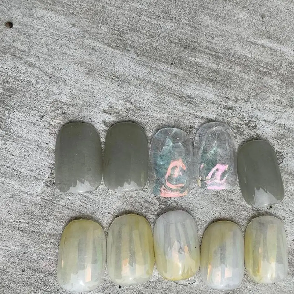 ネイル シンプルネイル ハンドネイル ハンドケア lylynail YUUKAのネイルデザイン