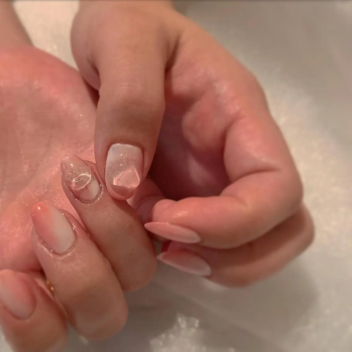 ネイル ハンドネイル ハンドケア lylynail YUUKAのネイルデザイン