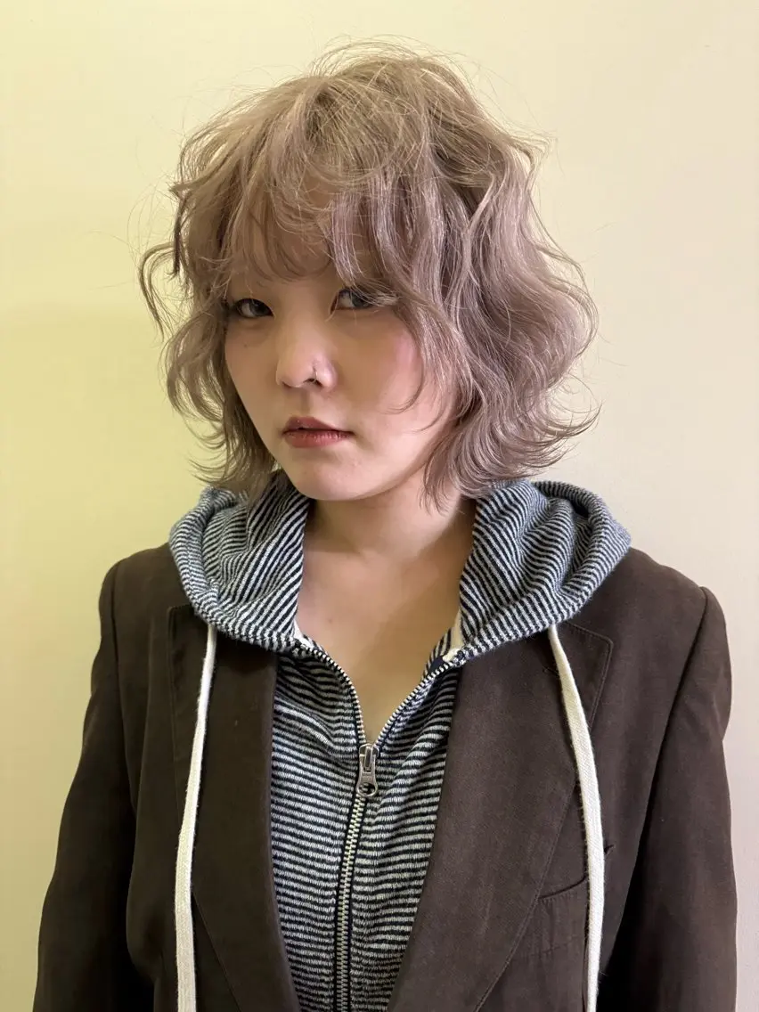 【5月限定🌸🌸🌸】ワンカラー➕1step トリートメント🫧🫧(根本カラーリタッチのみでも大歓迎です!)の写真