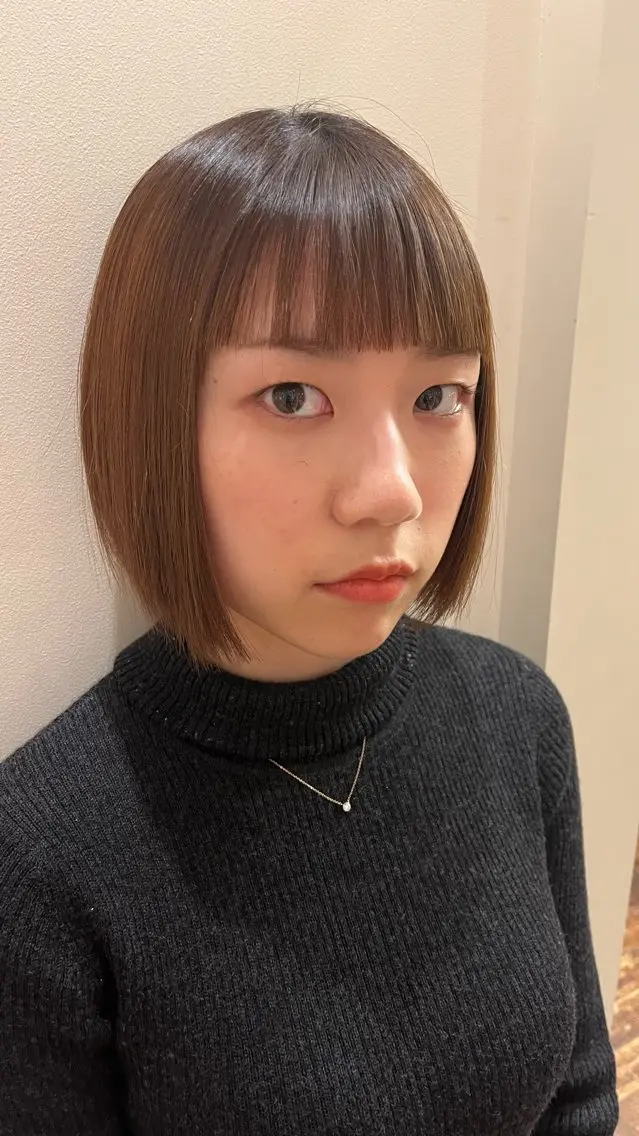 ショート カット 【美ボブ.艶カラー. 梅田茶屋町】midoのヘアスタイル