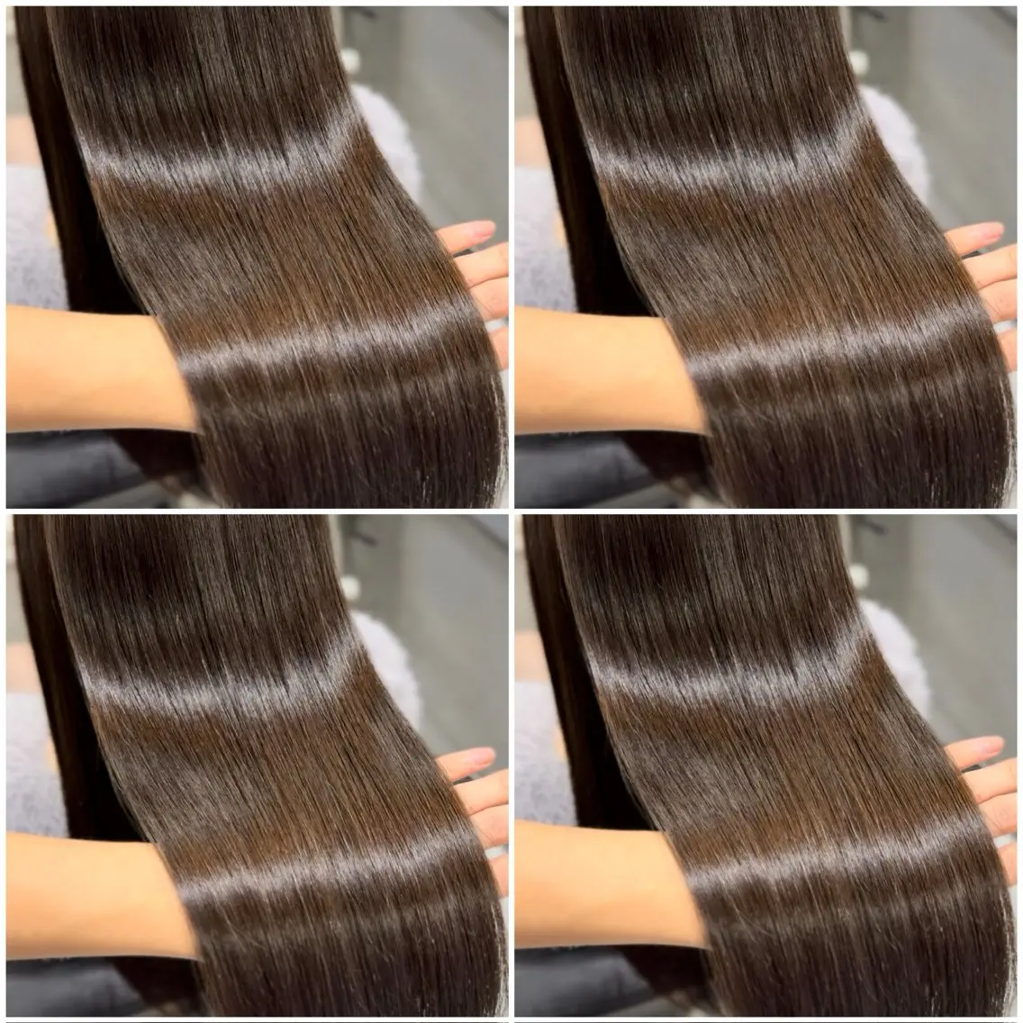 ロング カラー 髪質改善 艶髪矯正 エクステ かいり✂️のヘアスタイル