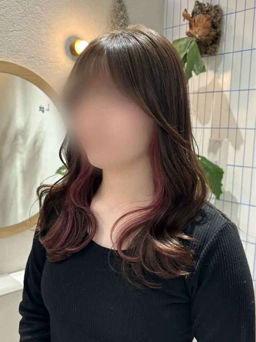 ロング カラー 🔥メンズパーマ🔥 鈴木 翔斗のヘアスタイル